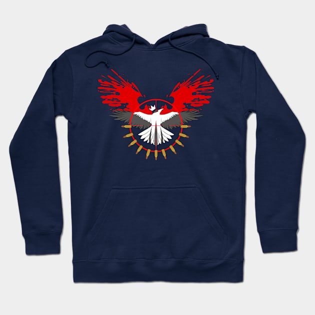 Crows of a feather Hoodie by Monabysss